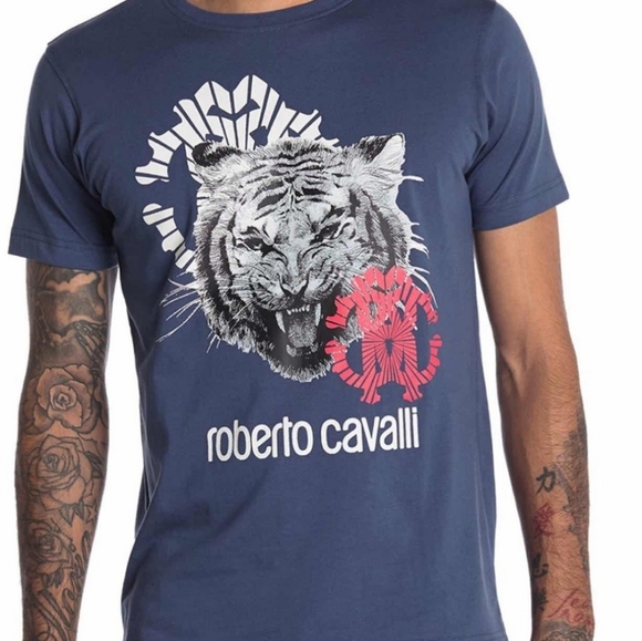 **HP** ROBERTO CAVALLI Graphic Tee - Picture 5 of 5